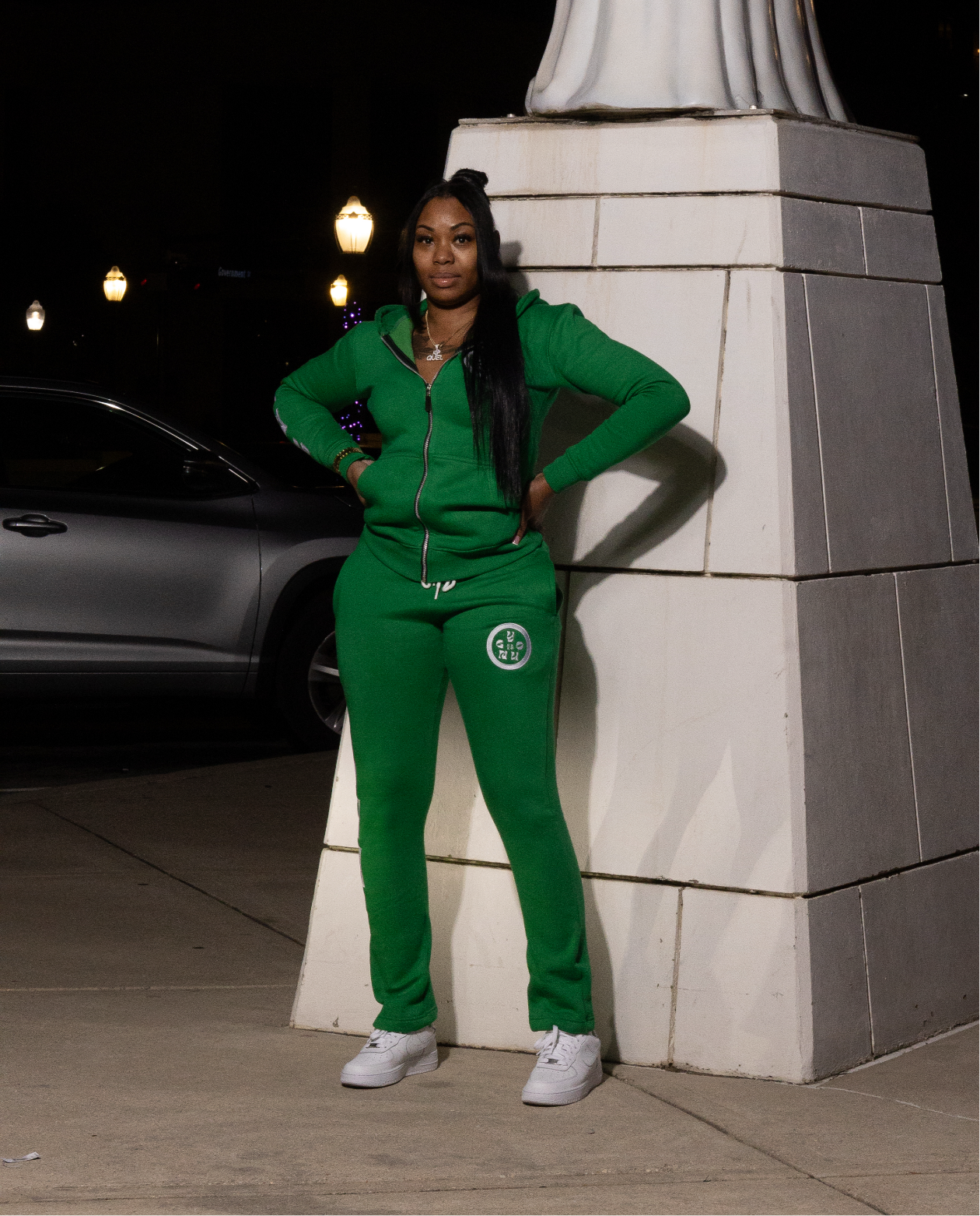 Young Runners Sweatsuit (Green)