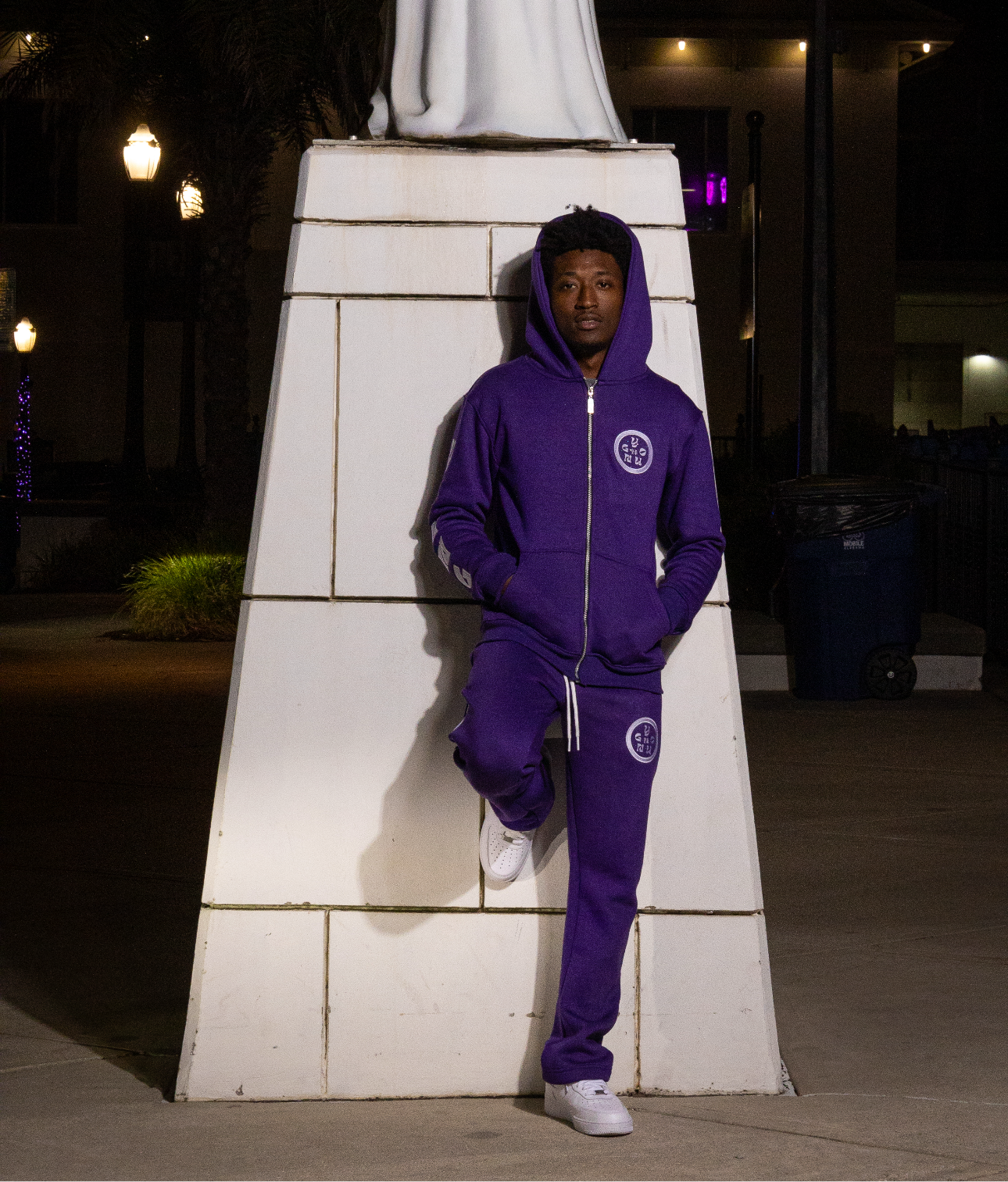 Young Runners Sweatsuit (Purple)
