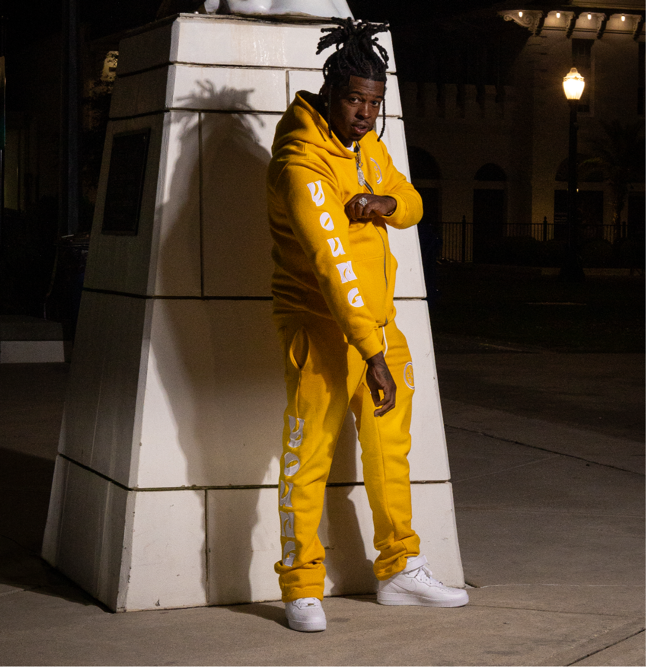 Young Runners Sweatsuit (Yellow)