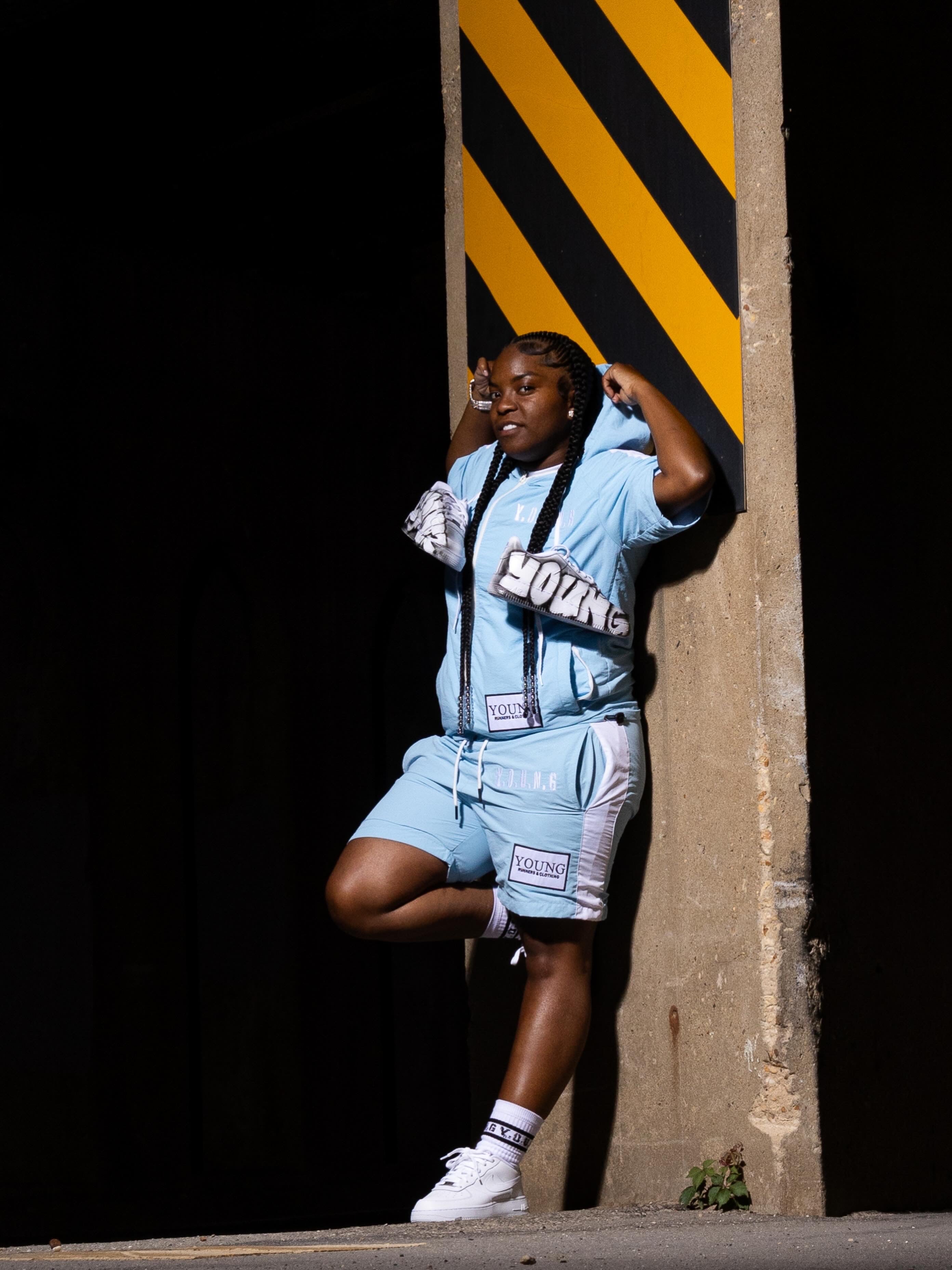 Warm Up Set(Blue & White)
